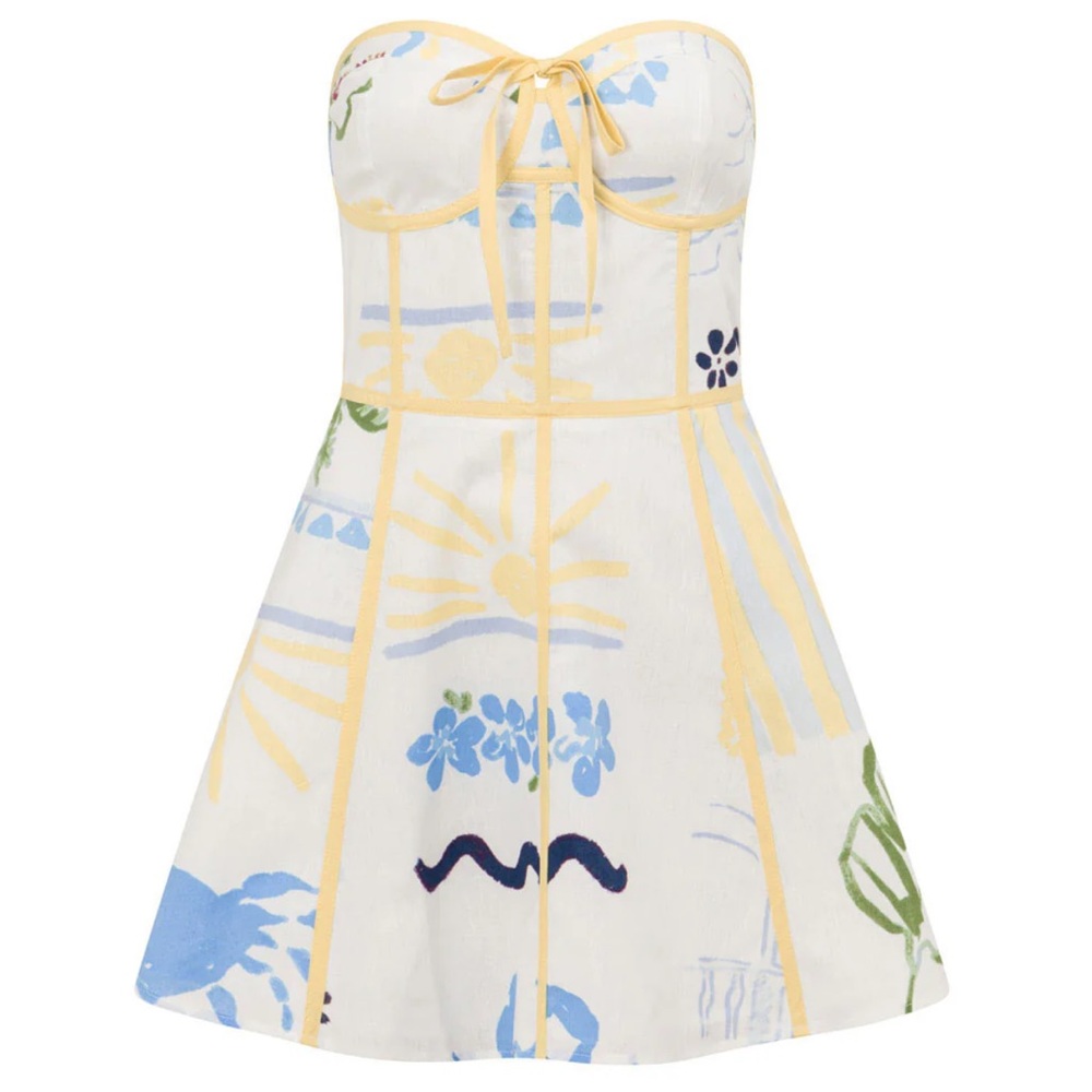 Sabo Skirt Olena Dress - Laguna Size Small NWT